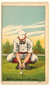 Smith, Shortstop, Pittsburgh, from the Gold Coin series (N284) for Gold Coin Chewing Tobacco MET DP824775