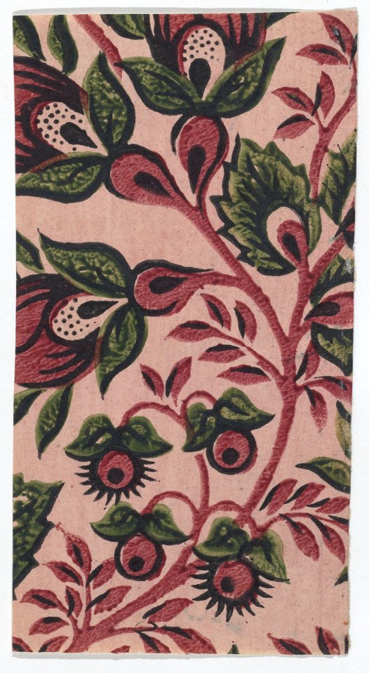 Small sheet with overall floral pattern Met DP886319
