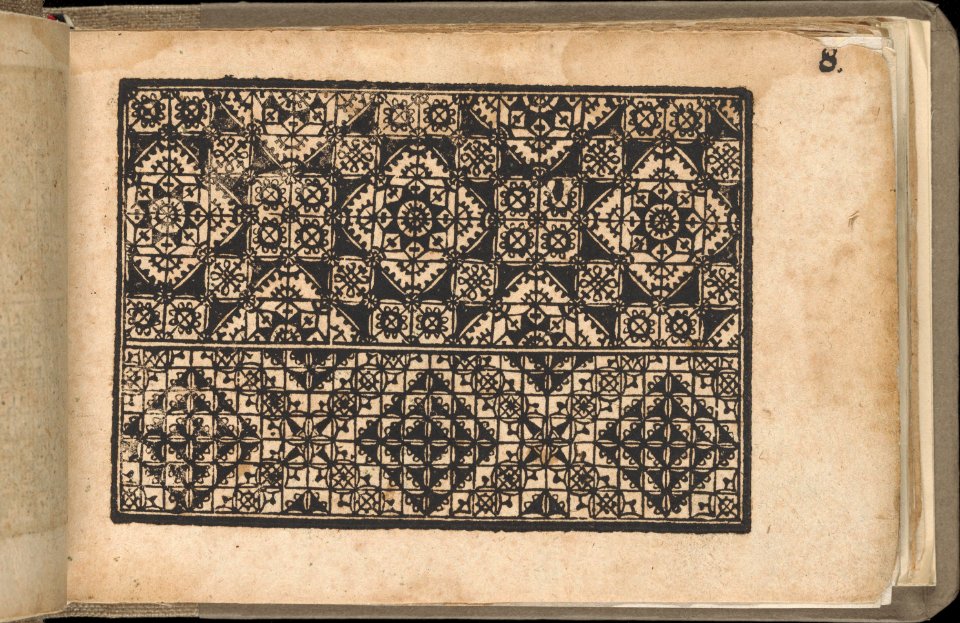 Schön newes Modelbuch (Page 8r) MET DP364921