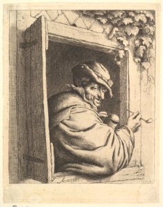 Smoker at the Window MET DP826025