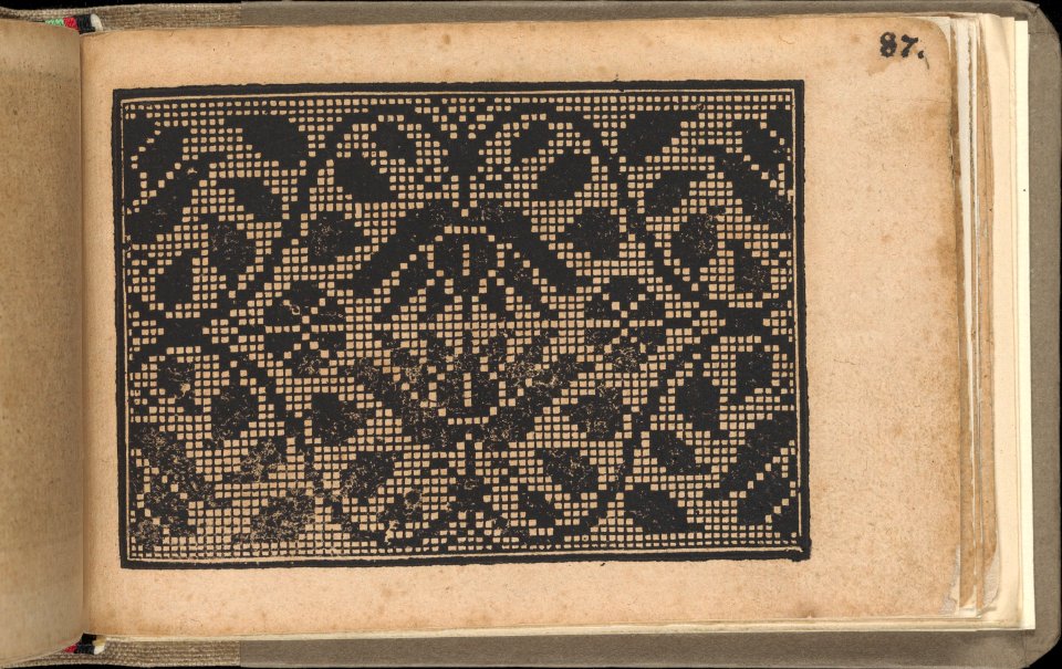 Schön newes Modelbuch (Page 87r) MET DP364898