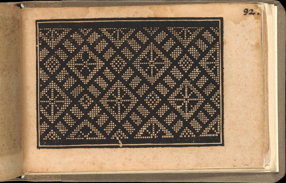 Schön newes Modelbuch (Page 92r) MET DP364902
