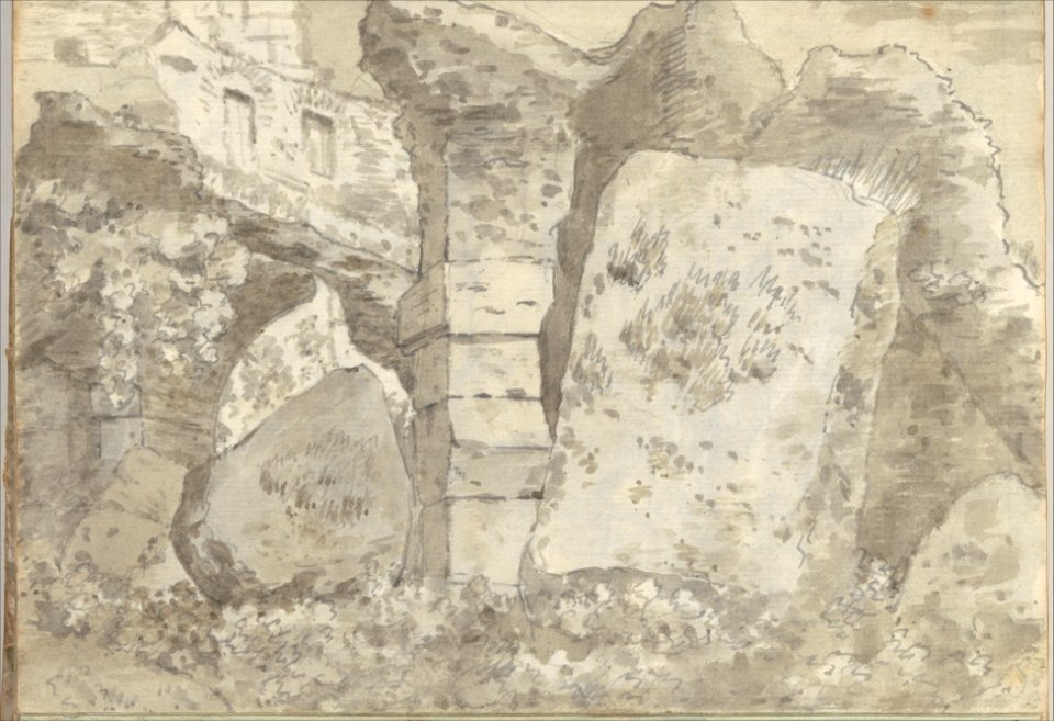 Smaller Italian Sketchbook (containing 43 drawings on 44 leaves) MET DP269418