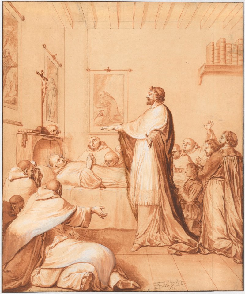 Scene Eight from the Life of the Reverend Jean de la Barrière MET DP224354