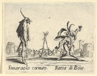 Smaraolo cornuto - Rarsa di Boio, from the Balli di Sfessania MET DP846872