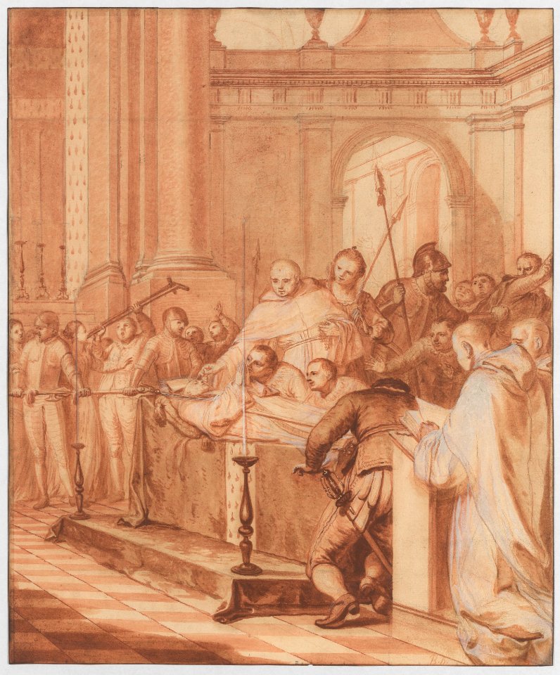 Scene Four from the Life of the Reverend Jean de la Barrière MET DP224356