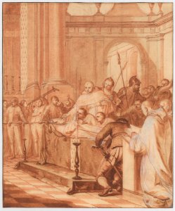 Scene Four from the Life of the Reverend Jean de la Barrière MET DP224356