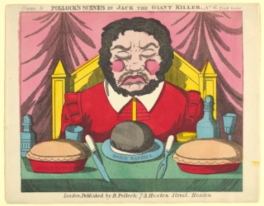Scene 6, from Jack and the Giant Killer, Scenes for a Toy Theater MET DP847967