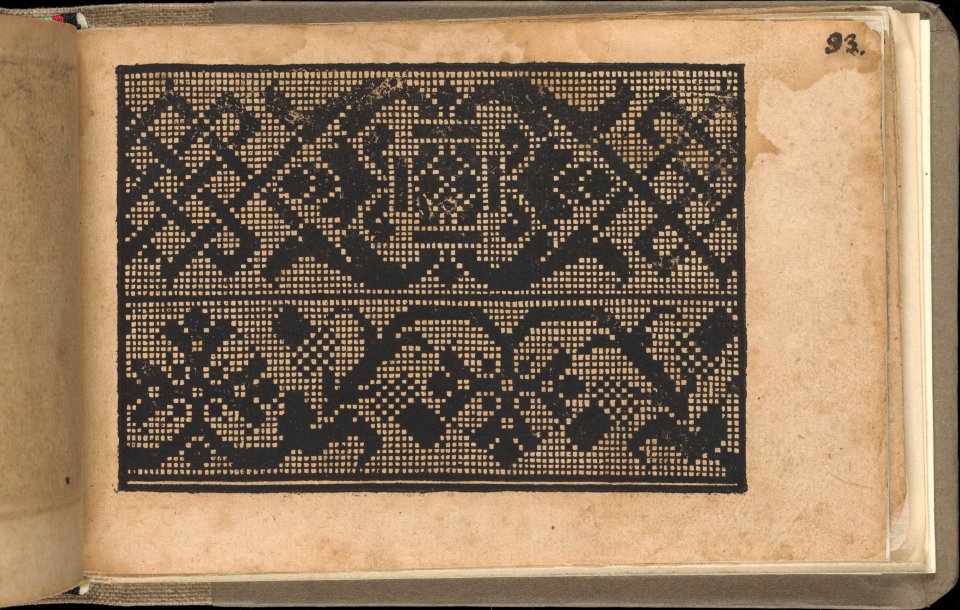 Schön newes Modelbuch (Page 93r) MET DP364903