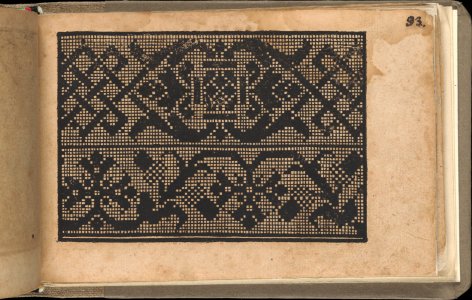 Schön newes Modelbuch (Page 93r) MET DP364903