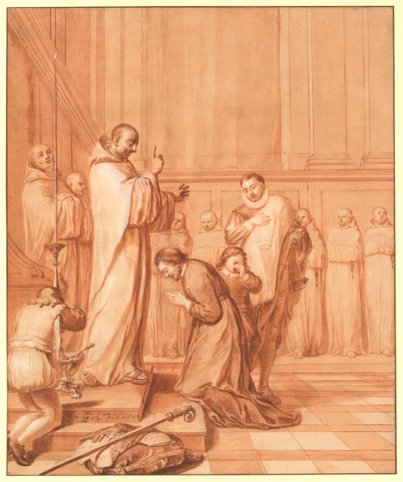 Scene Nine from the Life of the Reverend Jean de la Barrière MET DP224358