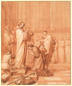 Scene Nine from the Life of the Reverend Jean de la Barrière MET DP224358