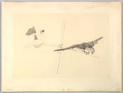 Schaukel, from the series Radierte Skizzen MET DP822950