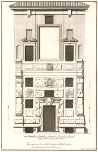 Scelta di architetture antiche e moderne della citta di Firenze opera gia data in luce, misurata, disegnata, ed intagliata dal celebre Ferdinando Ruggieri architetto fiorentino MET DP160109