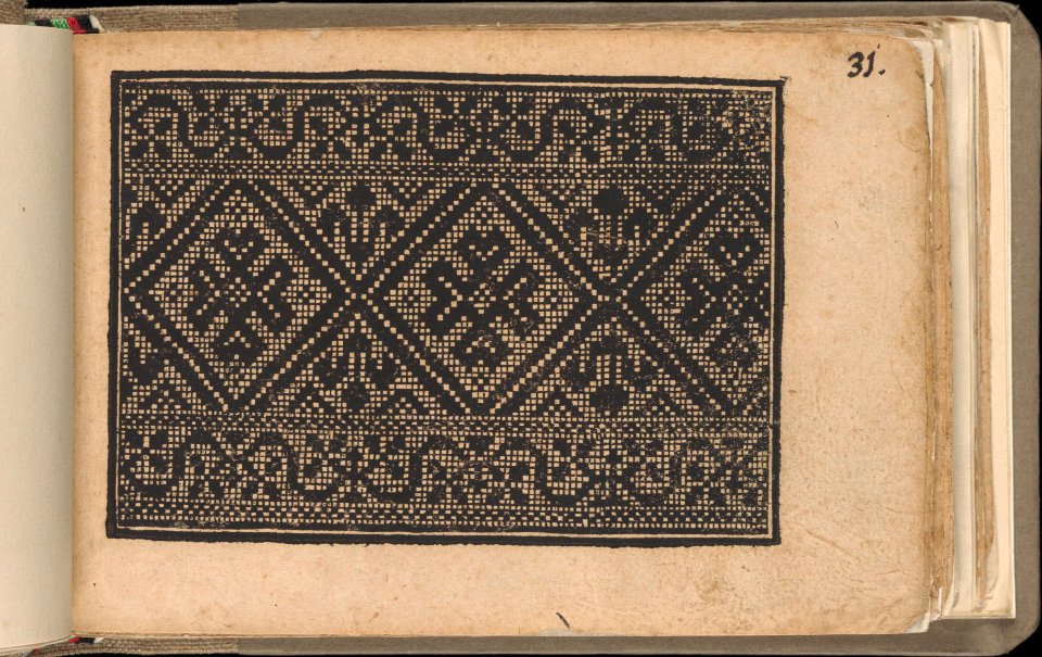 Schön newes Modelbuch (Page 31r) MET DP364872