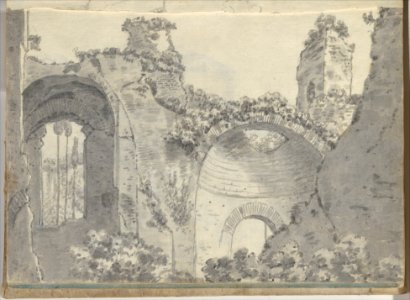 Smaller Italian Sketchbook (containing 43 drawings on 44 leaves) MET DP265151