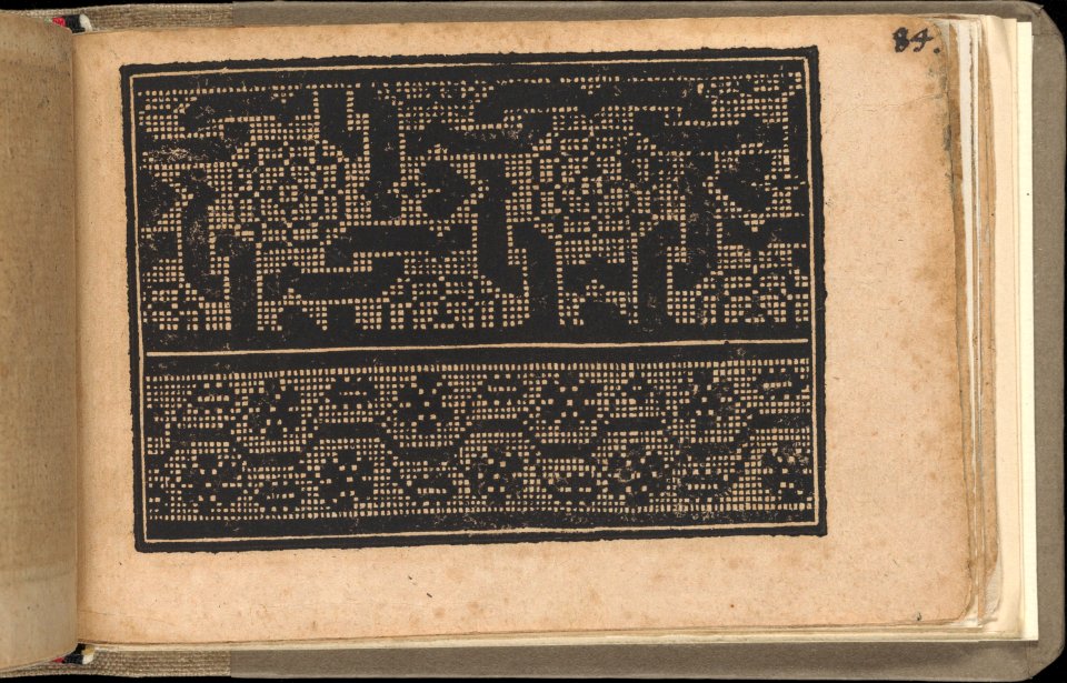 Schön newes Modelbuch (Page 84r) MET DP364895