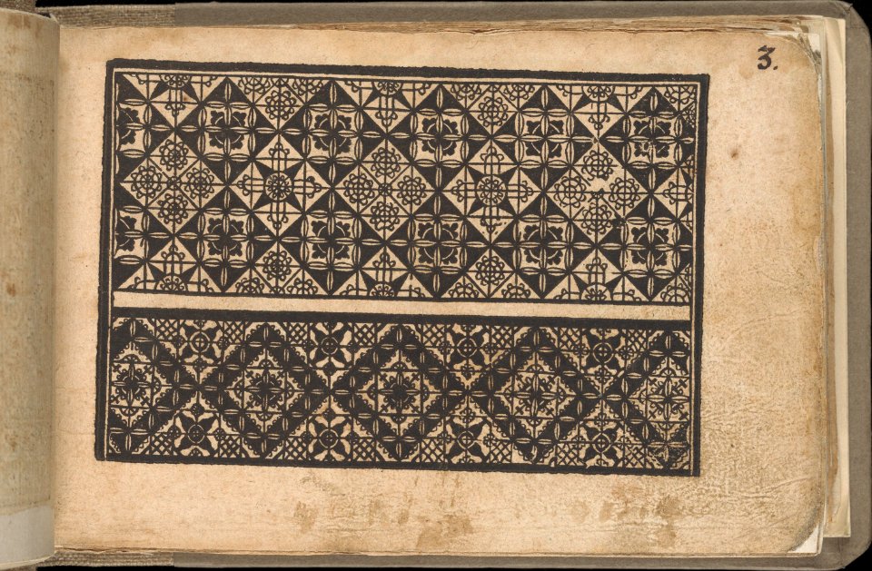 Schön newes Modelbuch (Page 3r) MET DP364916