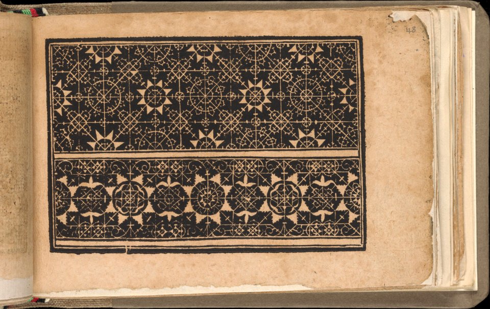 Schön newes Modelbuch (Page 48r) MET DP364946