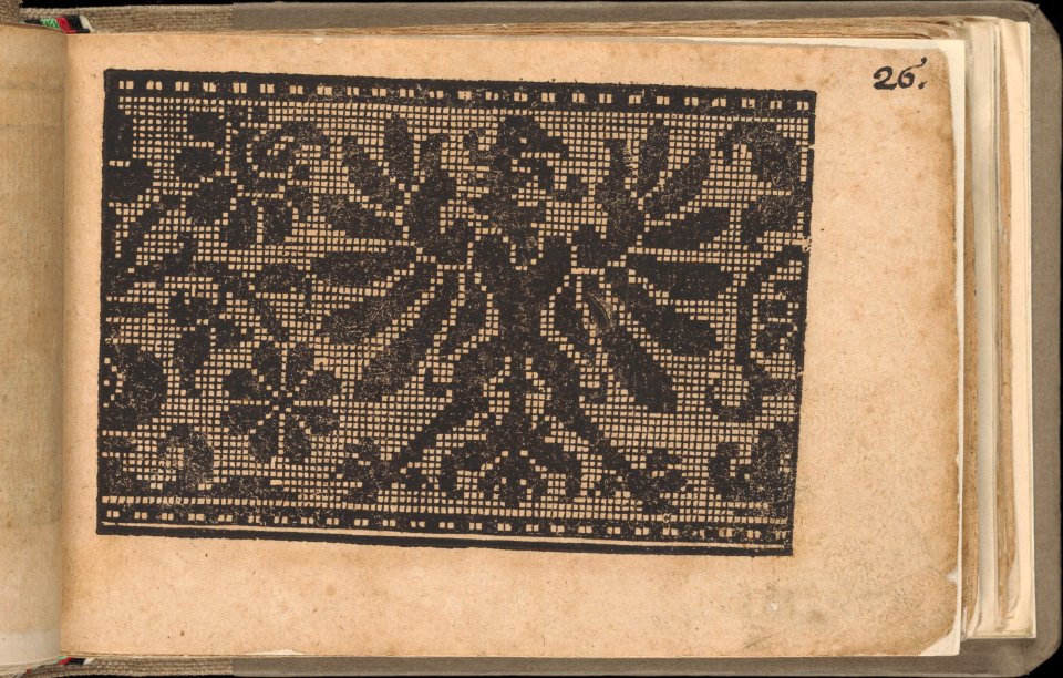 Schön newes Modelbuch (Page 26r) MET DP364869