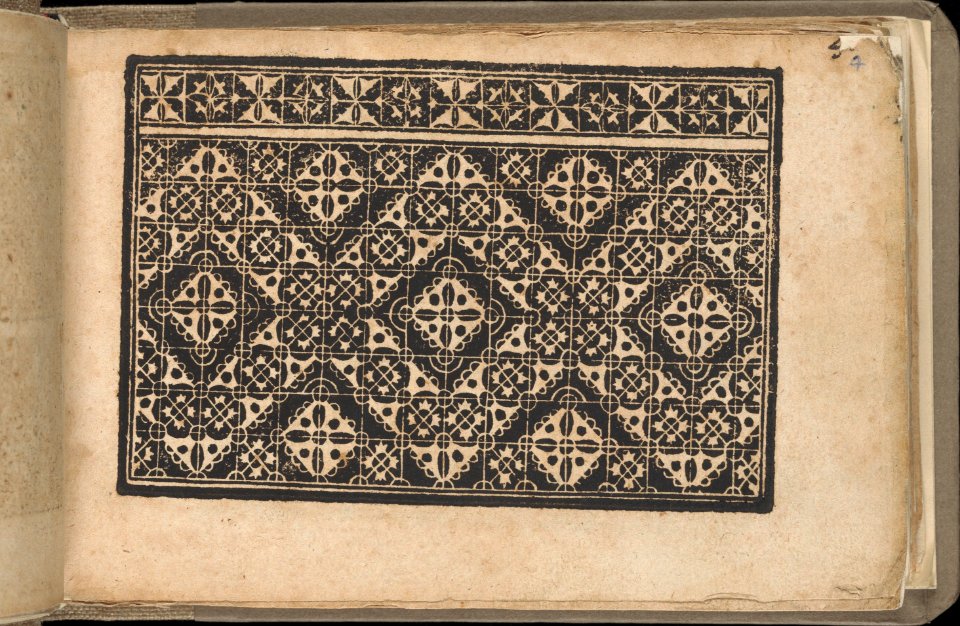 Schön newes Modelbuch (Page 4r) MET DP364917