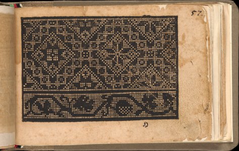 Schön newes Modelbuch (Page 57r) MET DP364864