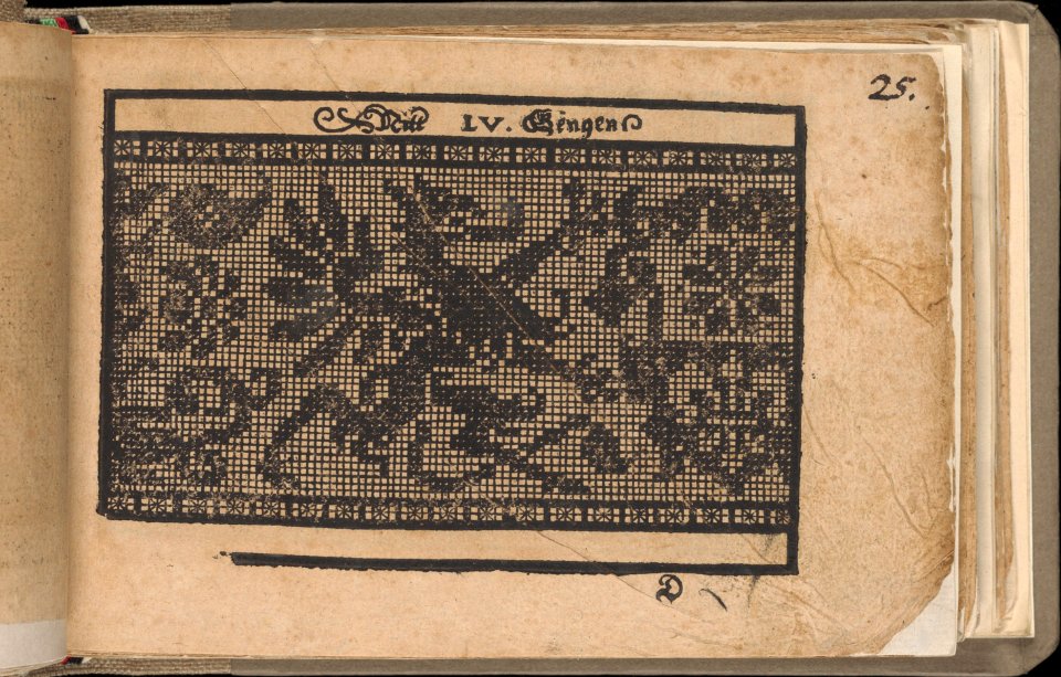 Schön newes Modelbuch (Page 25r) MET DP364868