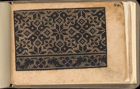 Schön newes Modelbuch (Page 74r) MET DP364886