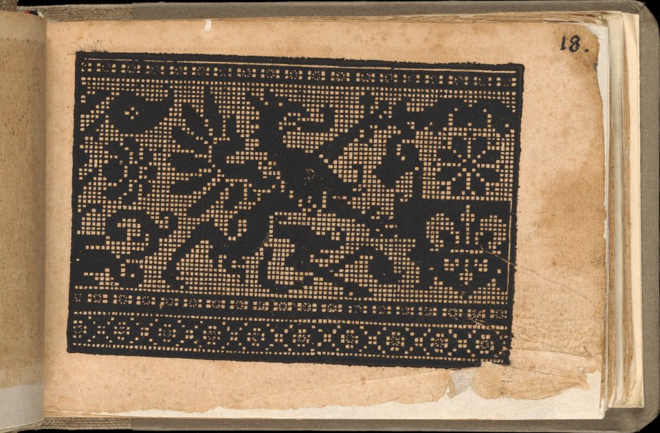 Schön newes Modelbuch (Page 18r) MET DP364931