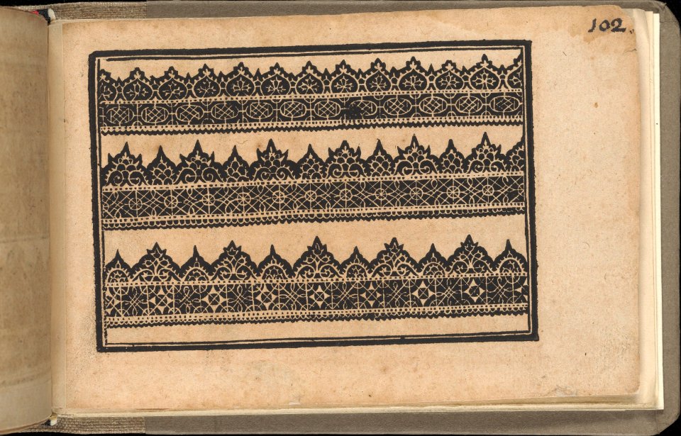 Schön newes Modelbuch (Page 102r) MET DP364962