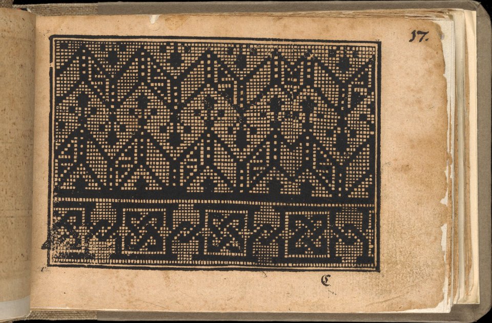 Schön newes Modelbuch (Page 17r) MET DP364930