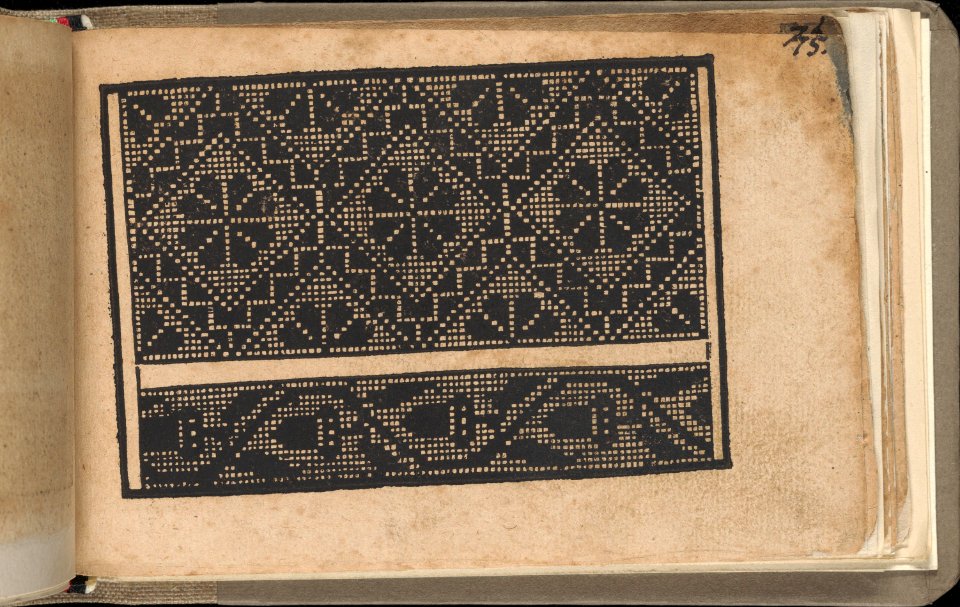 Schön newes Modelbuch (Page 75r) MET DP364887