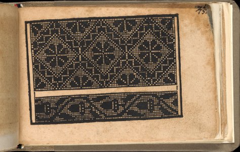 Schön newes Modelbuch (Page 75r) MET DP364887
