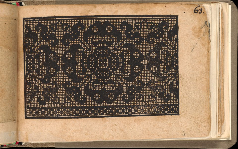 Schön newes Modelbuch (Page 63r) MET DP364952
