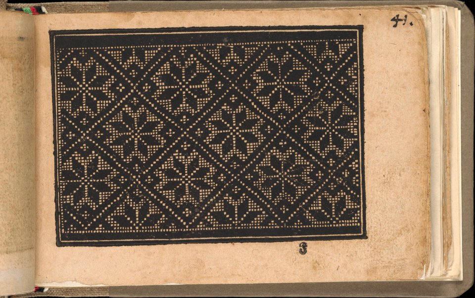 Schön newes Modelbuch (Page 41r) MET DP364879