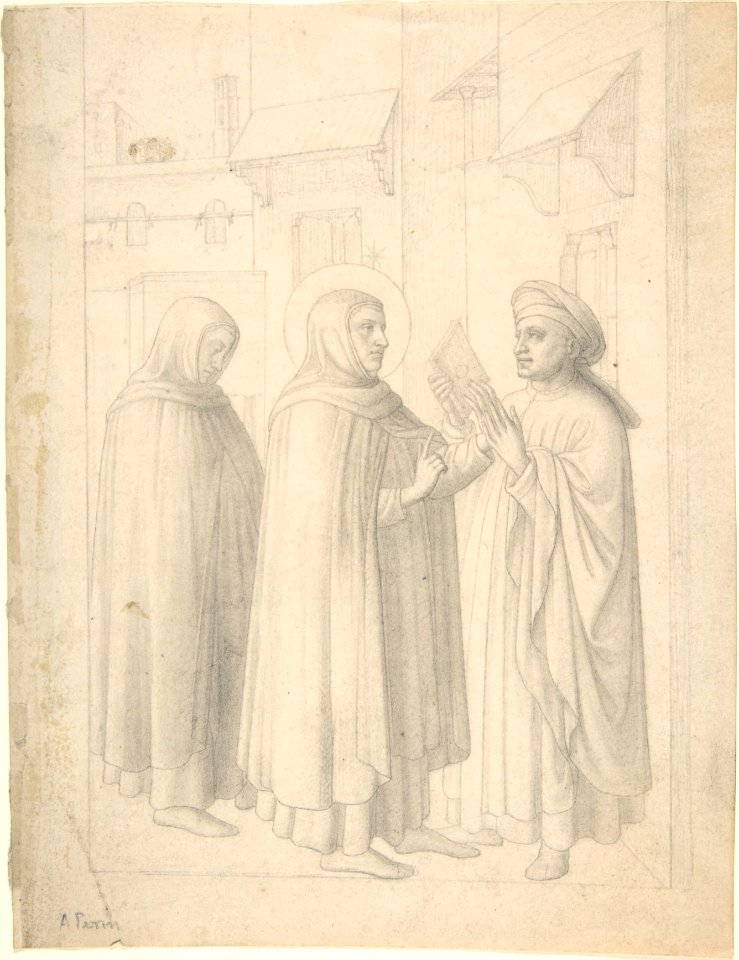 Scene with a Saint MET DP803946