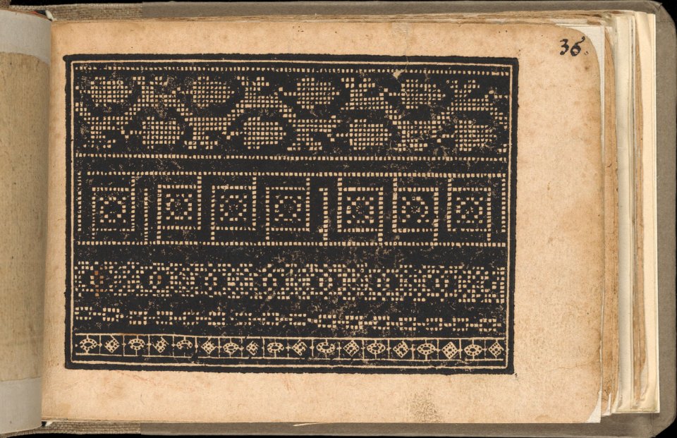 Schön newes Modelbuch (Page 36r) MET DP364938