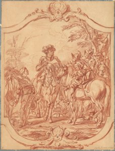 Scene of Military Life- A General Giving Orders MET DP217835