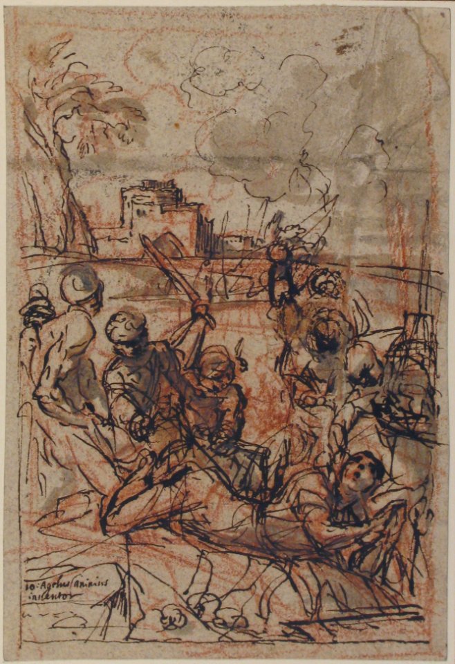 Scene of Martyrdom MET 1970.113.1 RECTO