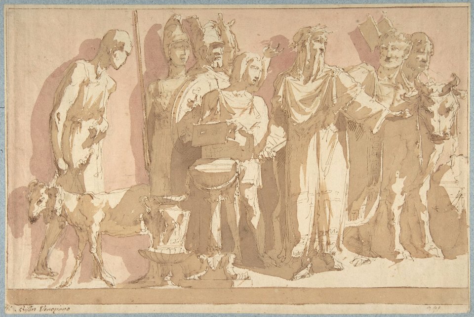 Scene of Antique Sacrifice MET DP807990