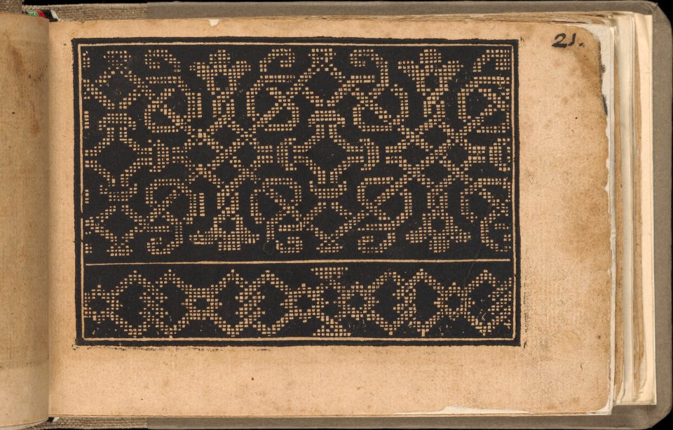 Schön newes Modelbuch (Page 21r) MET DP364934