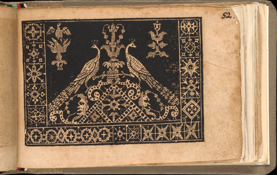 Schön newes Modelbuch (Page 52r) MET DP364859