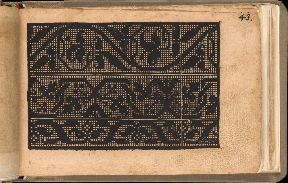 Schön newes Modelbuch (Page 43r) MET DP364941