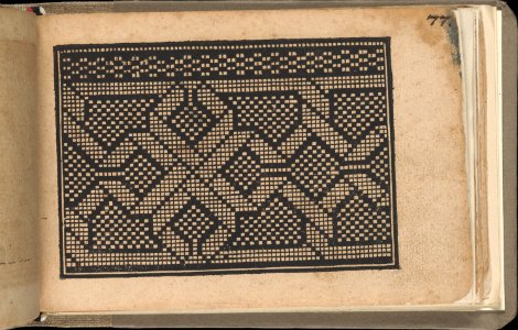 Schön newes Modelbuch (Page 77r) MET DP364889