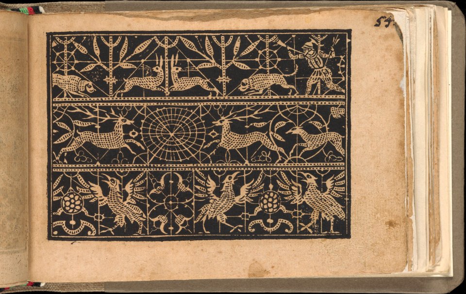 Schön newes Modelbuch (Page 54r) MET DP364861
