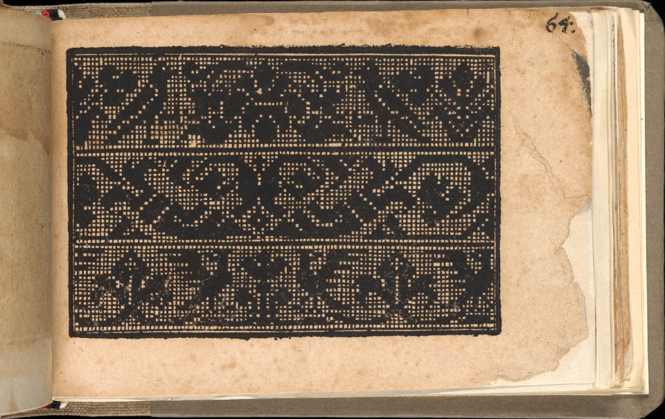 Schön newes Modelbuch (Page 64r) MET DP364953