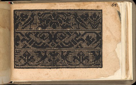 Schön newes Modelbuch (Page 64r) MET DP364953