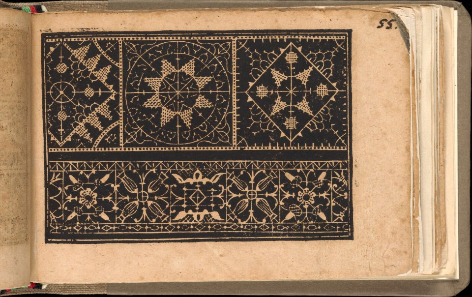 Schön newes Modelbuch (Page 55r) MET DP364862