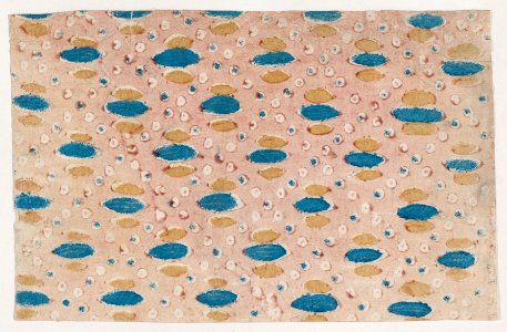Sheet with overall pattern of circles and ovals Met DP886807