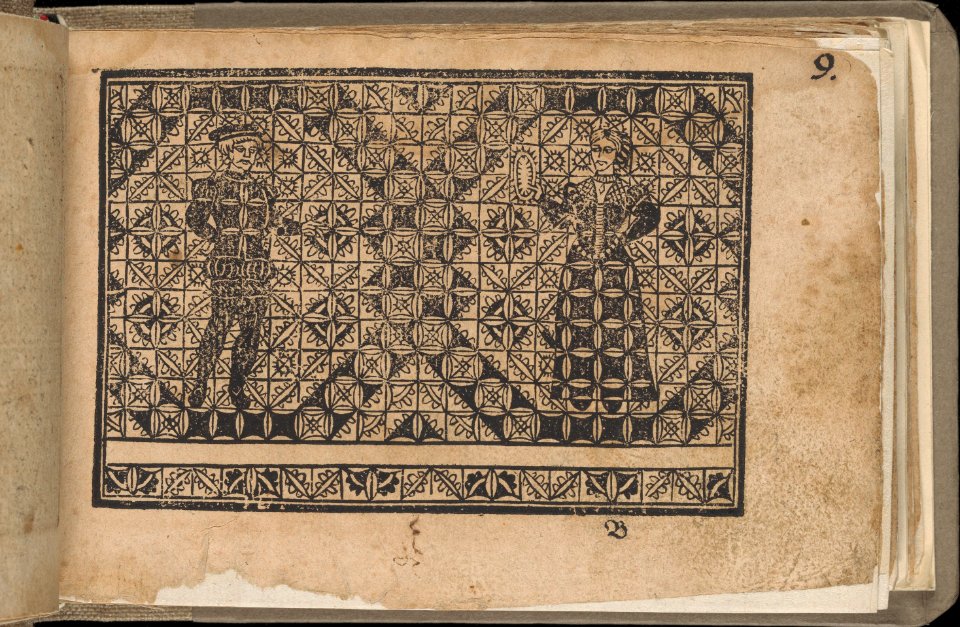 Schön newes Modelbuch (Page 9r) MET DP364922